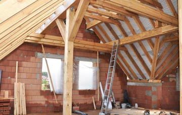 Postlip attic trusses